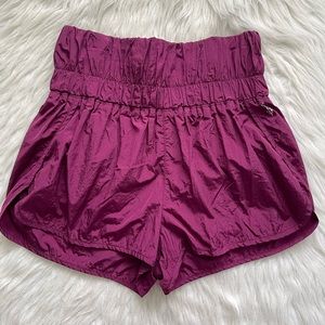 Free People Movement The Way Home ~ Size Large ~ Misty Plum Shorts
